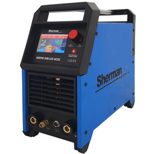 Suvirinimo aparatas Sherman DIGITIG 200 LCD AC/DC