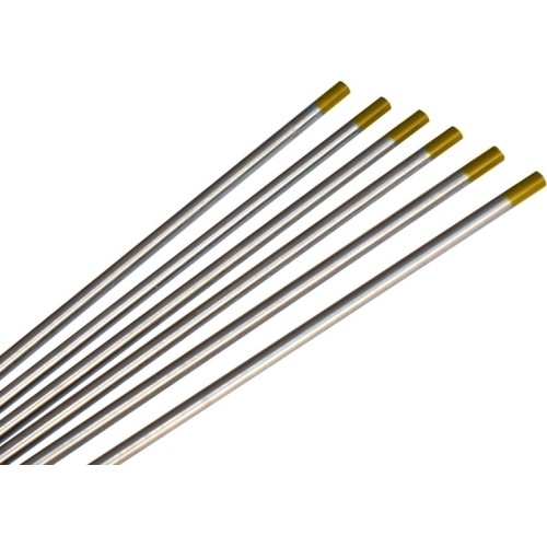 TIG volframo elektrodas WL15 Ø2.0mm X 175mm (1 vnt.), auksinis