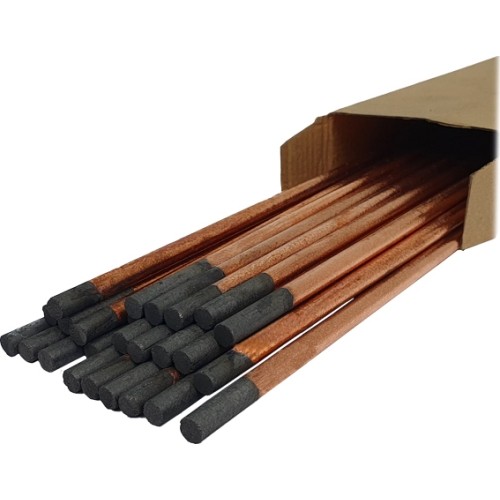 Copper-plated carbon electrode - 8 mm