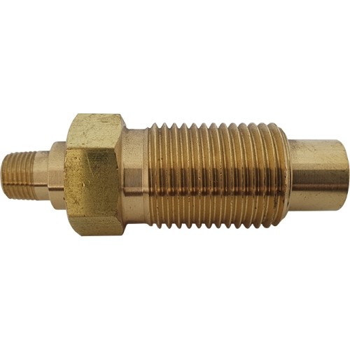 Mouse reducer inlet connector 6 - Acetylene