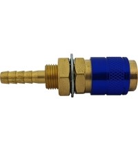 R21 greitosios jungties lizdas skydelio vandens snapelis ⌀ 6 mm - Mėlyna