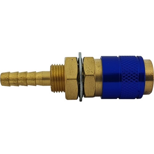 R21 greitosios jungties lizdas skydelio vandens snapelis ⌀ 6 mm - Mėlyna