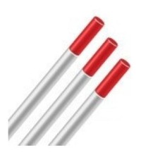 TIG volframo elektrodas WT20 Ø1.6mm X 175mm (1 vnt.), raudonas