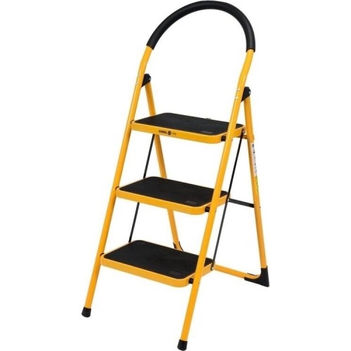 Three-step ladder, expandable 150kg