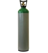 Empty CO2 (carbon dioxide) EURO type 50 l cylinder
