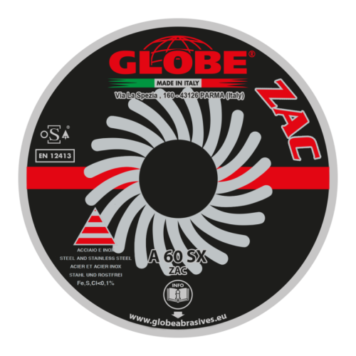 Pjovimo diskas Globe 125x22.2 A60SX universalus                                                                   