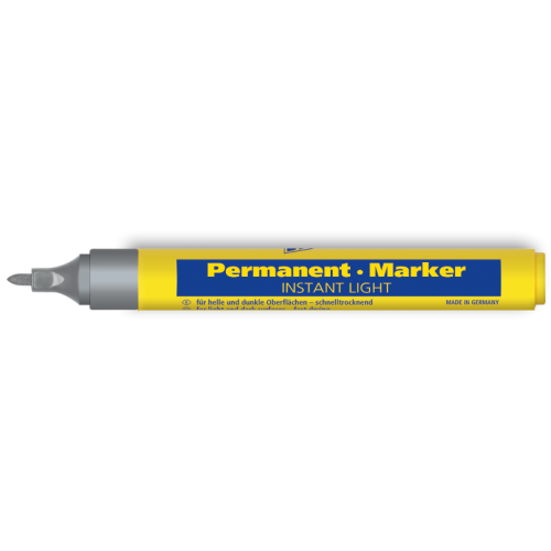 Permanent marker Instant Light 1.5-3mm, 1pcs. - Silver