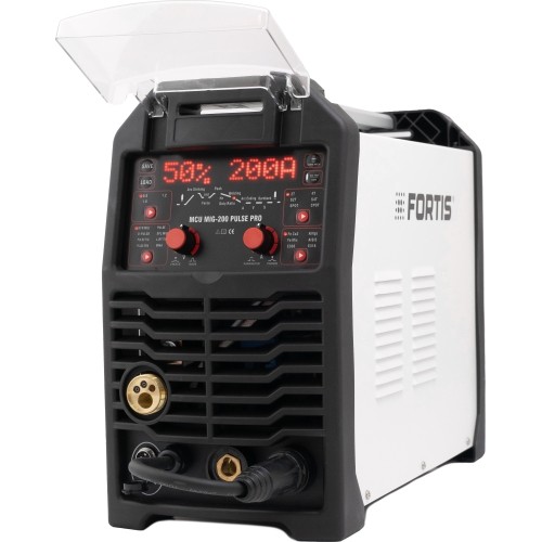Profesionalus suvirinimo pusautomatis Fortis MIG-200 PULSE PRO (+aliuminiui)