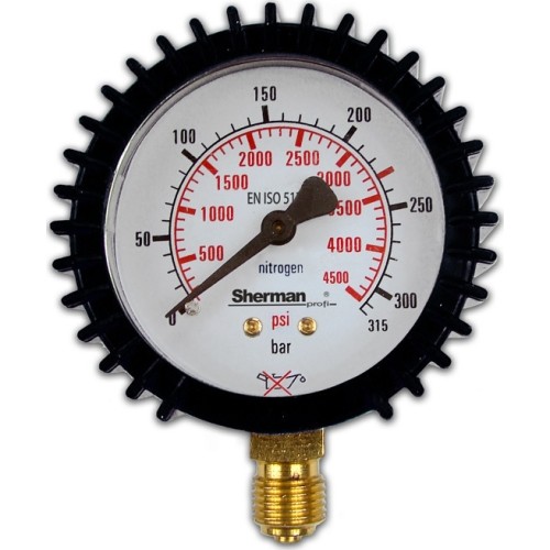 Pressure gauge ⌀ 63mm for TURBO Nitrogen reducer - Cylinder 315 bar