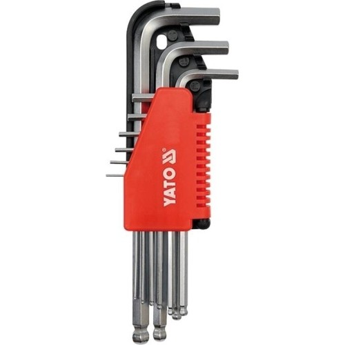 Hex key ball point set 9pcs (2-10mm)