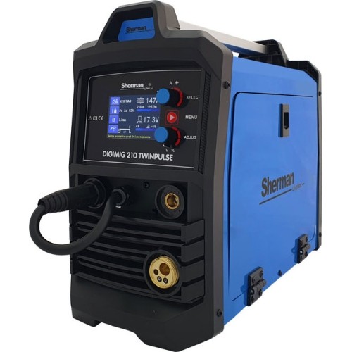 Synergic inverter welder DIGIMIG 210 TWINPULSE