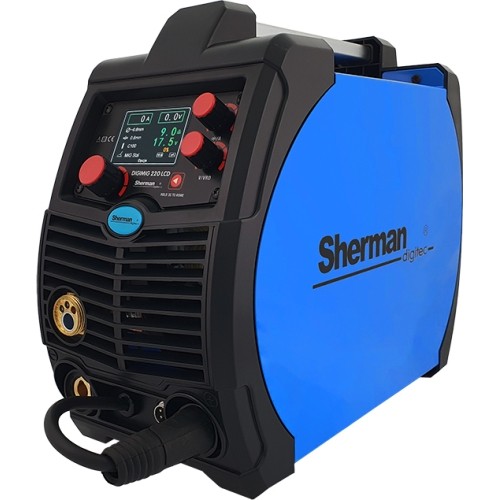 Suvirinimo aparatas Sherman DIGIMIG 220 LCD 