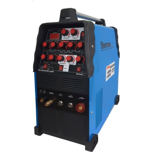 TIG 210 AC/DC pulse inverter welder