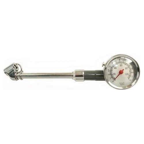 Dual foot tire gauge 0-11kg/cm²