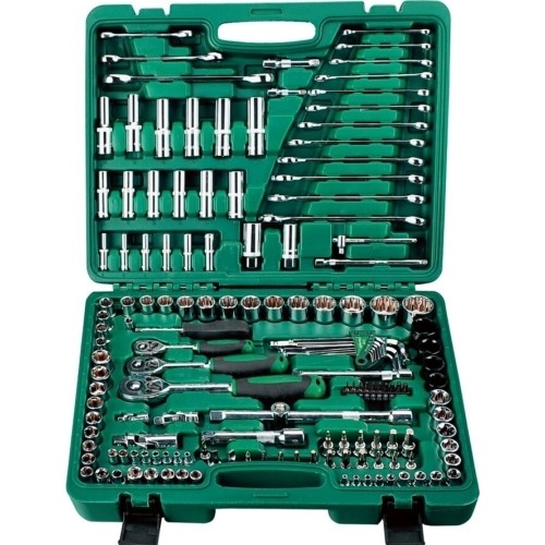 1/4"+3/8"+1/2" Dr. Socket and wrench set 150pcs