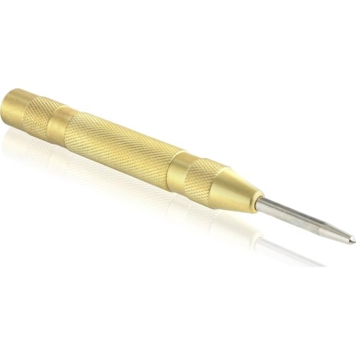 Adjustable center punch 3x125mm with metal handle