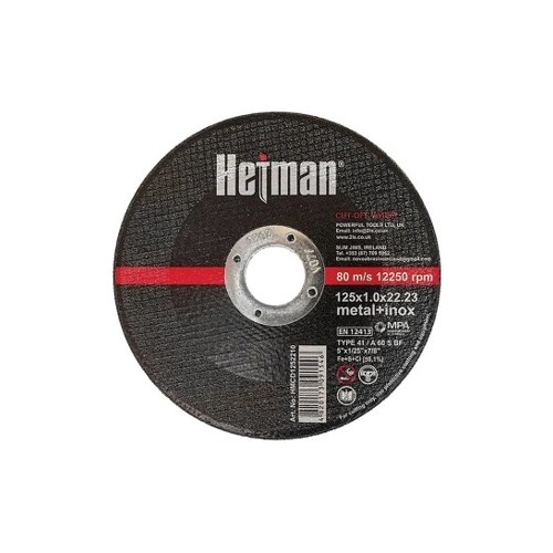 Pjovimo diskas Hetman 125x1.2x22 Novo Abrasive 