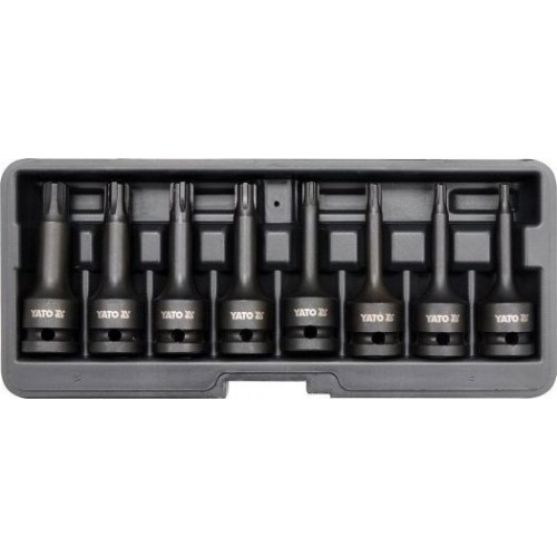 1/2" Dr. Deep bit socket impact set (RIBE) 8pcs.