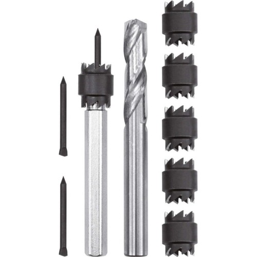 Drill welding points set 9pcs (HSS)