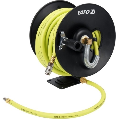 Hybrid air hose reel PVC+NBR Ø9.5 x 16 mm, 15 m