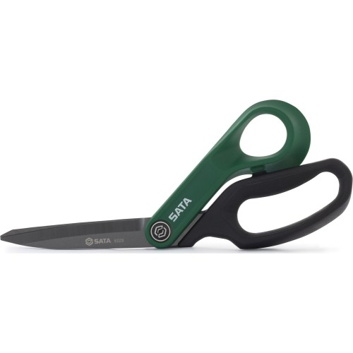 Rubber grip long-blade scissors 250mm right handed