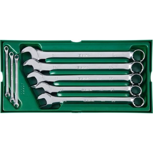 Tray. Combination wrench set  8pcs.