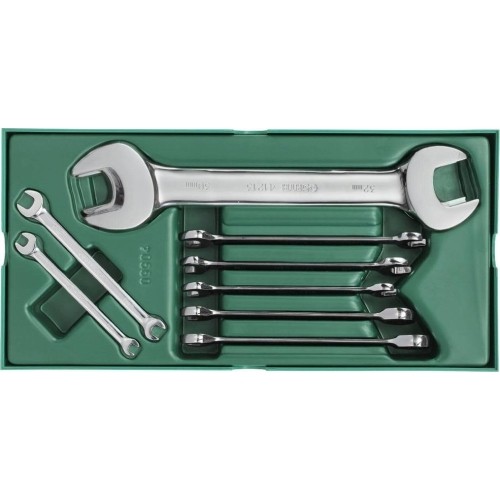 Tray. Wrench set  10pcs.