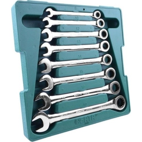 Combination gear wrenches set 8pcs (8-19mm)