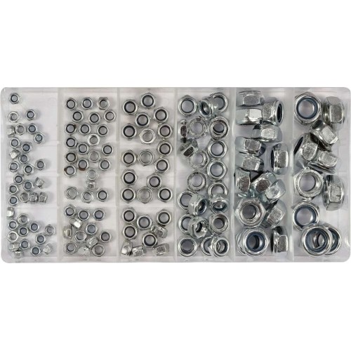 Self locking nuts set M5-M12 146pcs