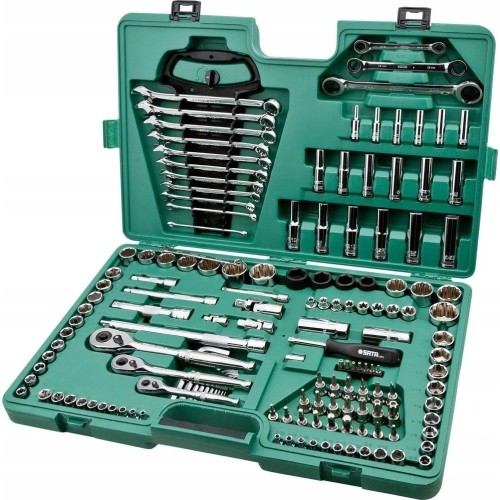 1/4" + 3/8" + 1/2" Dr. Socket wrench set 150pcs.