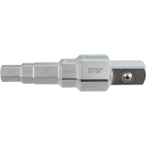 Step key for 1/2" Dr. Quick-release ratchet inner type