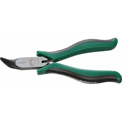 Miniature bent nose pliers 120mm