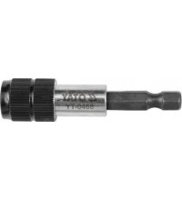 Screwdriver magnet bit holder with quick connect