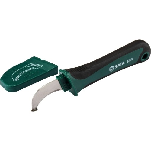 Wire stripping knife (curved blades)