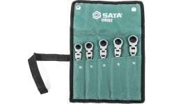 Flex head gear wrench set 5pcs. (10-14)