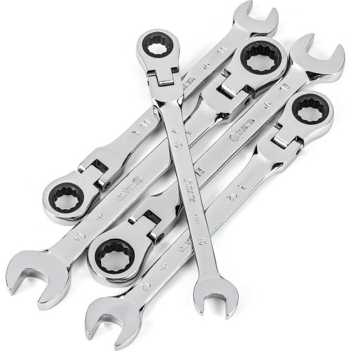 Flex head gear wrench set 5pcs. (10-14)