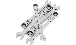 Flex head gear wrench set 5pcs. (10-14)