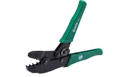 Ratchet crimping pliers for insulated terminals