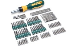 Screwdriver bit set 80pcs (imbus,torx,spline)