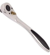 3/8" Dr. Heavy duty offset quick-release teardrop ratchet, L217mm