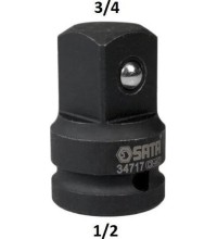 Smūginis adapteris 1/2(F) - 3/4(M)