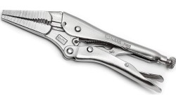 Straight jaw long nose locking pliers 225mm