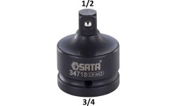 Smūginis adapteris 3/4"(F) - 1/2"(M)