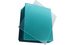 Apsauginis stikliukas skydeliui, polikarbonatinis - 90x110mm