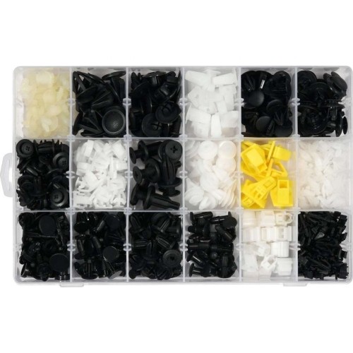 Plastic Push-Type Clip Assortment (418pcs) Honda