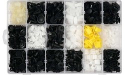 Plastic Push-Type Clip Assortment (418pcs) Honda