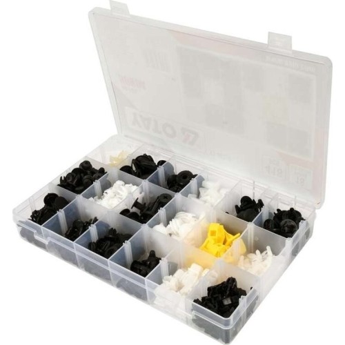 Plastic Push-Type Clip Assortment (418pcs) Honda