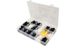 Plastic Push-Type Clip Assortment (418pcs) Honda