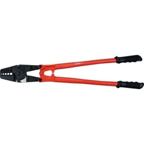 Pliers for crimping lines