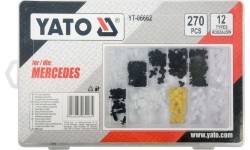 Plastic Push-Type Clip Assortment (270pcs) Mercedes Benz